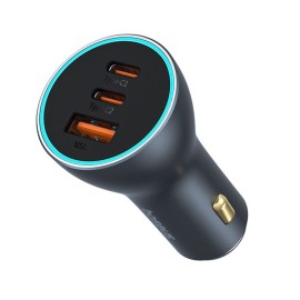 Baseus Golden Contactor Pro 65W Fast Car Charger U+C+C Baseus Golden Contactor Pro 65W Fast Car Charger U+C+C