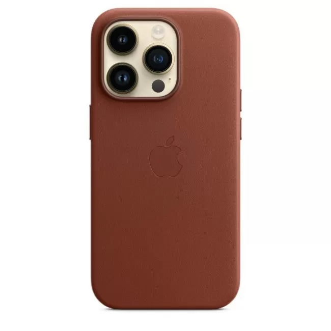 Apple Leather Case for iPhone 14 Pro