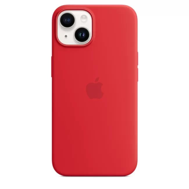 Apple iPhone 14 Silicone Case with MagSafe Apple iPhone 14 Silicone Case with MagSafe