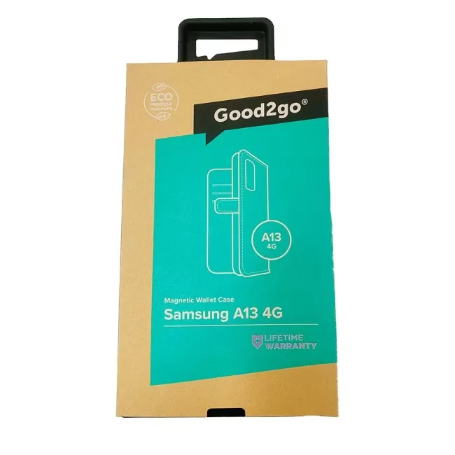 Good 2 Go Magnetic Wallet Case for Samsung Galaxy A13