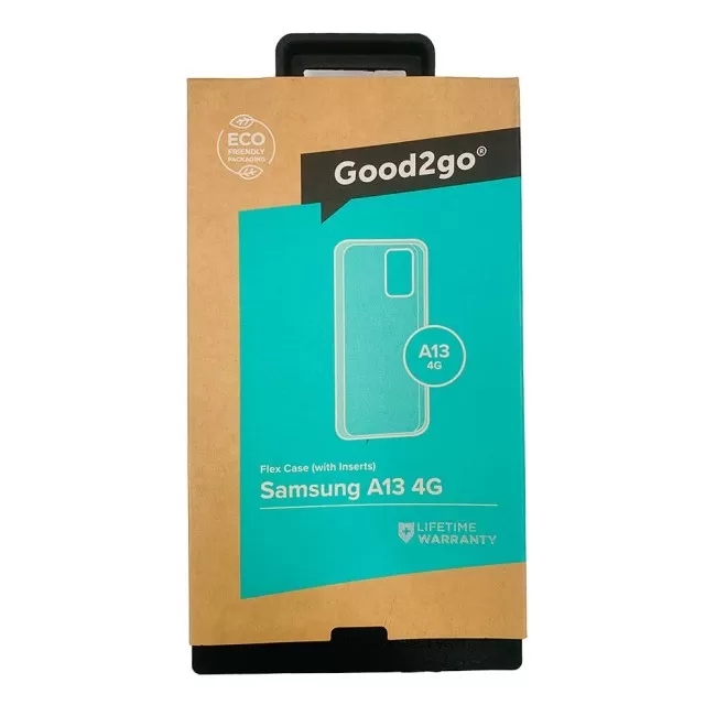 Good 2 Go Samsung A13 4G Flex Case with Inserts Clear Good 2 Go Samsung A13 4G Flex Case with Inserts Clear