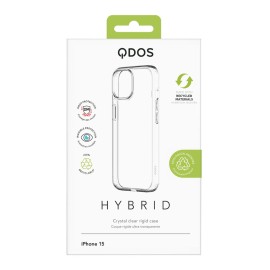 QDOS Hybrid Clear Case for Apple iPhone 15