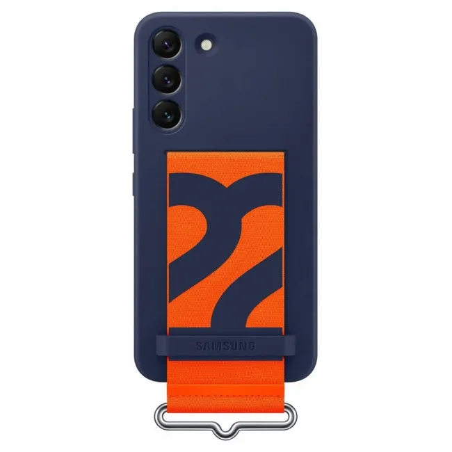 Samsung Galaxy S22 Plus Silicone Cover with Strap