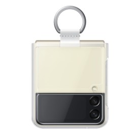 Samsung Galaxy Z Flip3 5G Clear Cover With Ring Samsung Galaxy Z Flip3 5G Clear Cover With Ring