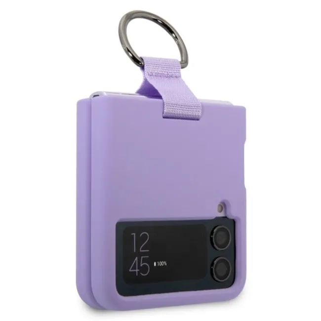 Samsung Galaxy Z Flip 4 Silicone Cover with Ring