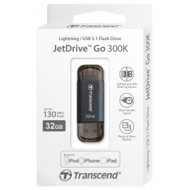 Transcend JetDrive Go 300K 32GB Lightning & USB3.1
