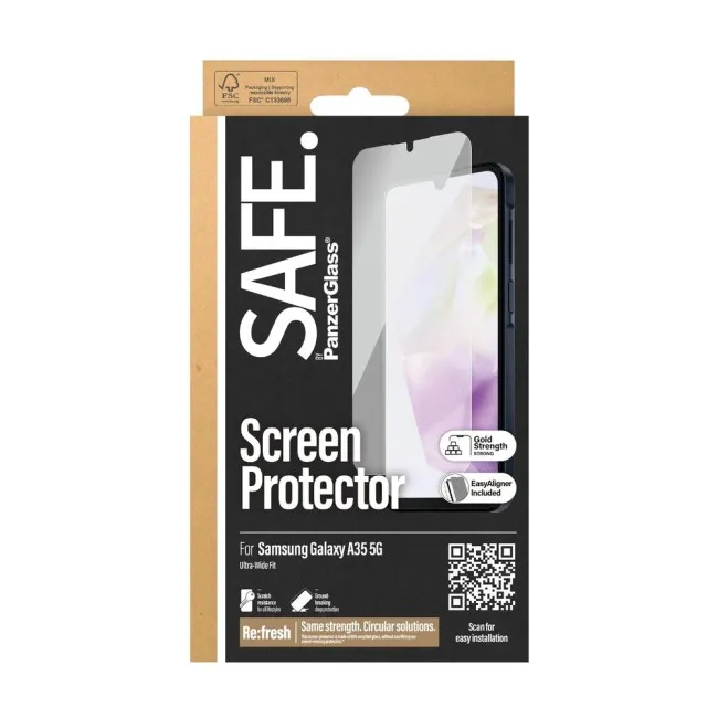 PanzerGlass Safe Screen Protector for Samsung Galaxy A35
