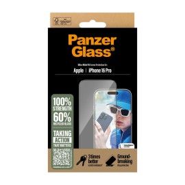 PanzerGlass Screen Protector for iPhone 16 Pro PanzerGlass Screen Protector for iPhone 16 Pro