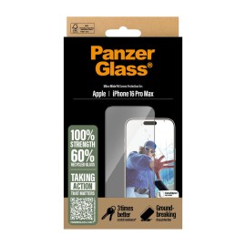 PanzerGlass Screen Protector for iPhone 16 Pro Max PanzerGlass Screen Protector for iPhone 16 Pro Max
