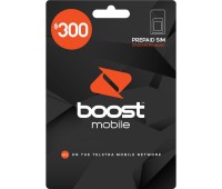 Boost Mobile $300 Pre-Paid SIM Card Starter Pack