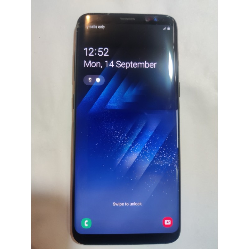 Samsun Galaxy S8 64gb Black Screen Cracked