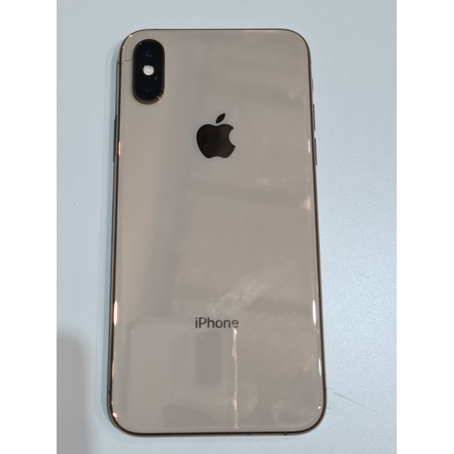 Apple iPhone XS 64GB - Gold - Face ID Not Working - Minor Back Crack -