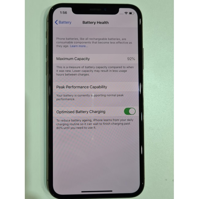 Apple iPhone XS 64GB - Gold - Face ID Not Working - Minor Back Crack -