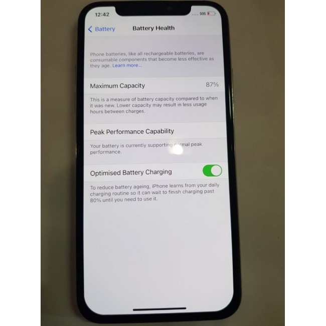 Apple iPhone X (64GB) Silver - No FaceID - A1865
