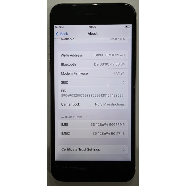 Apple iPhone SE 5G 3rd Gen (128GB) - Touch ID Not Working
