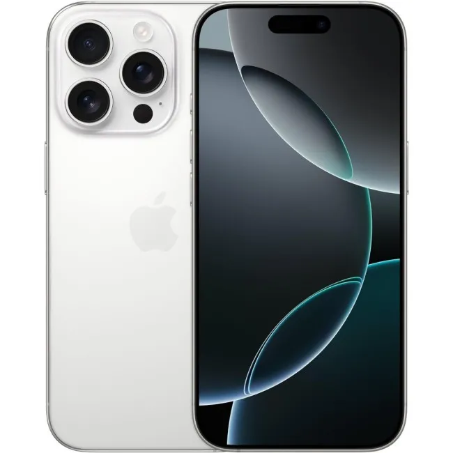 Buy Refurbished Apple iPhone 16 Pro 5G (128GB) in White Titanium Buy Refurbished Apple iPhone 16 Pro 5G (128GB) in White Titanium
