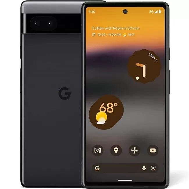 Buy Refurbished Google Pixel 6a 5G | DeGoogled Graphene OS Secure (128GB) in Charcoal