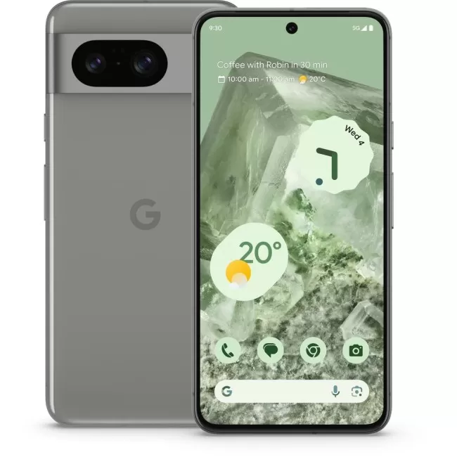 Buy Refurbished Google Pixel 8 5G | DeGoogled Graphene OS Secure (128GB) in Hazel