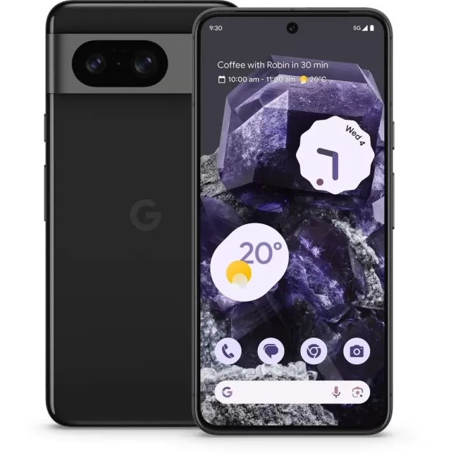 Buy Refurbished Google Pixel 8 5G | DeGoogled Graphene OS Secure (128GB) in Obsidian