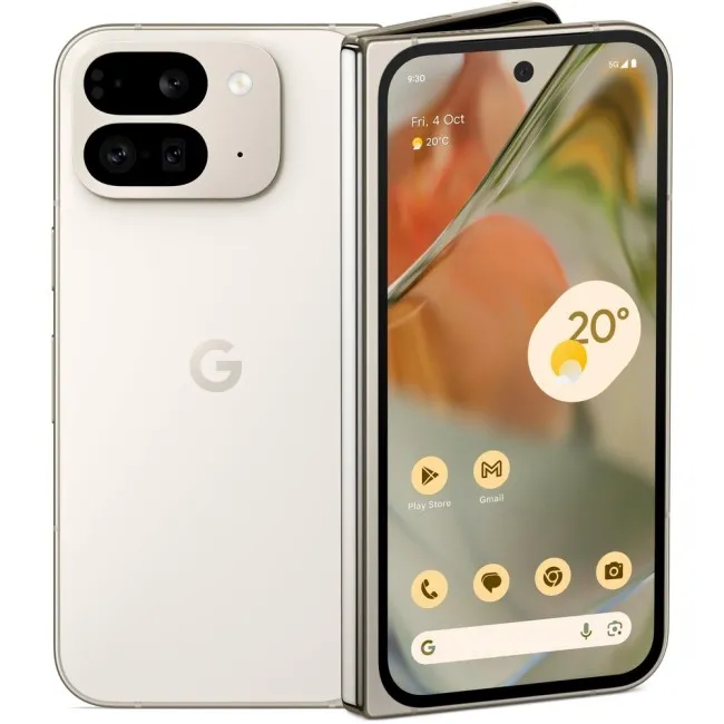 Buy Refurbished Google Pixel 9 Pro Fold 5G (256GB) in Porcelain Buy Refurbished Google Pixel 9 Pro Fold 5G (256GB) in Porcelain