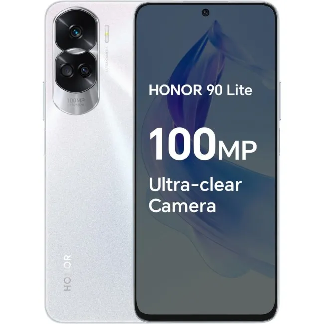 Buy New Honor 90 Lite 5G Dual Sim (256GB) [Brand New] in Titanium Silver