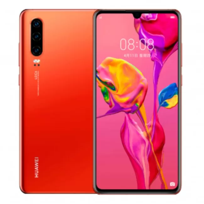 Buy Refurbished Huawei P30 (128GB) in Amber Sunrise