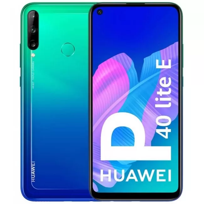 Buy Refurbished Huawei P40 Lite E Dual Sim (64GB) in Aurora Blue Buy Refurbished Huawei P40 Lite E Dual Sim (64GB) in Aurora Blue