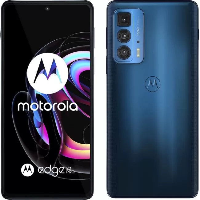 Buy Refurbished Motorola Edge 20 Pro 5G Dual Sim (256GB) in Iridescent Cloud