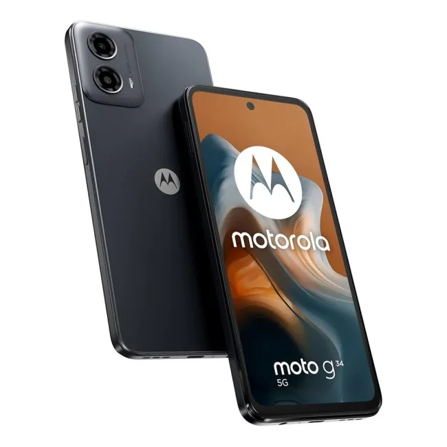 Buy Refurbished Motorola Moto G34 5G (128GB) in Charcoal Black