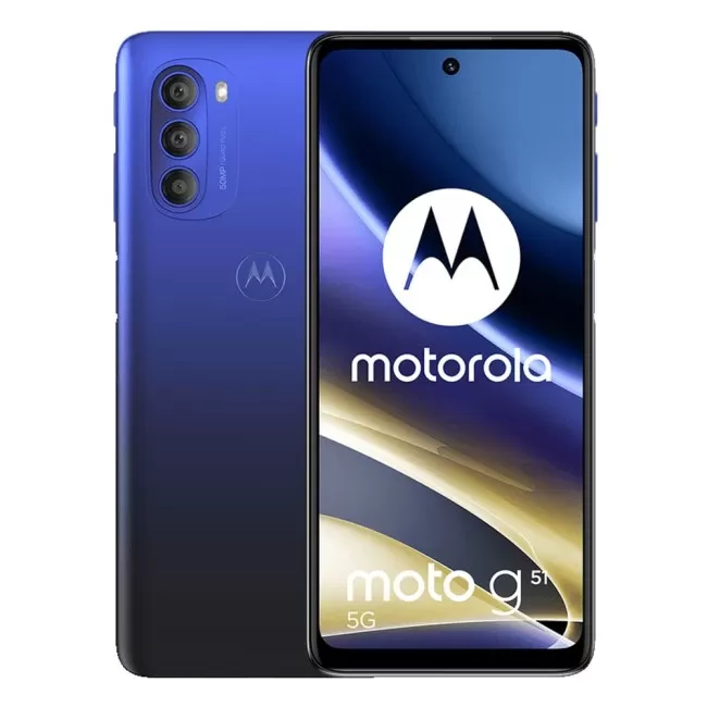 Buy Refurbished Motorola Moto G51 5G Dual Sim (128GB) in Bright Silver