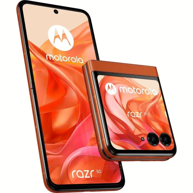 Buy Refurbished Motorola Razr 50 5G (256GB) in Spritz Orange