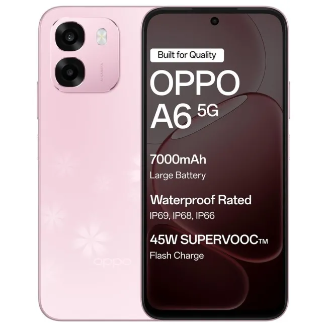 Buy Refurbished Oppo A6 5G (256GB) in Sakura Pink
