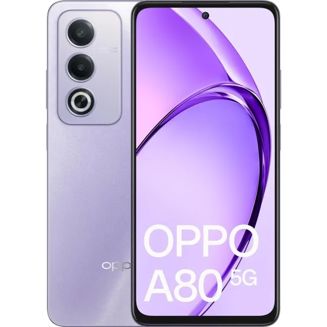 Buy Refurbished Oppo A80 5G (256GB) in Moonlit Purple