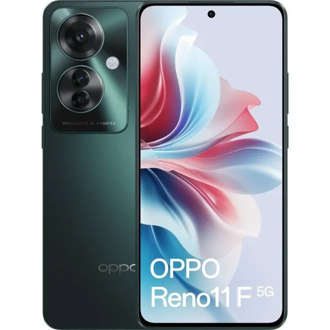 Buy Refurbished Oppo Reno 11 F 5G Dual Sim (256GB) in Palm Green Buy Refurbished Oppo Reno 11 F 5G Dual Sim (256GB) in Palm Green