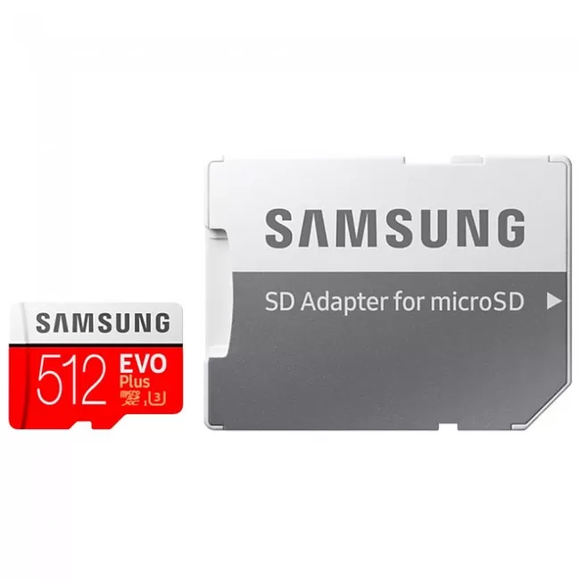 Samsung EVO Plus 512GB MicroSDXC with SD Adapter (Stock Clearance)  Samsung EVO Plus 512GB MicroSDXC with SD Adapter (Stock Clearance)
