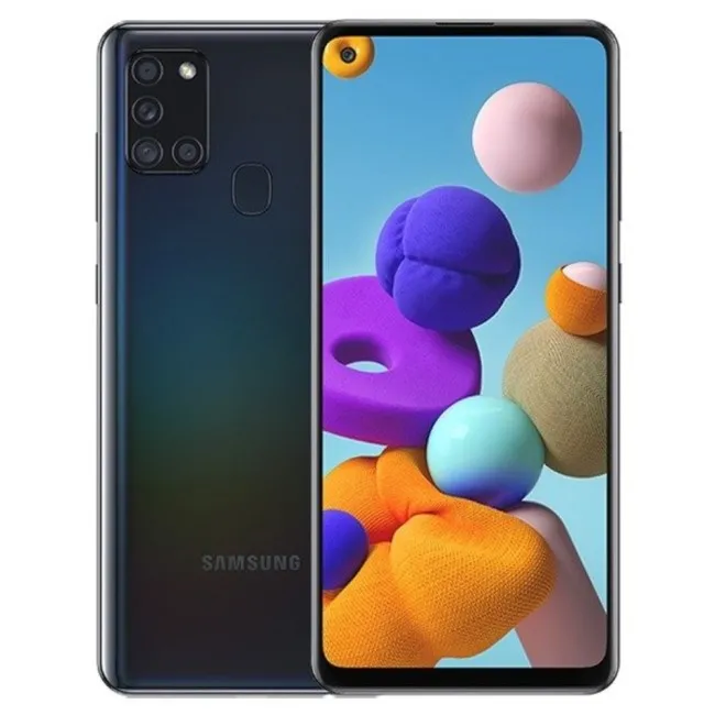 Buy Refurbished Samsung Galaxy A21s Dual Sim (32GB) in Blue Buy Refurbished Samsung Galaxy A21s Dual Sim (32GB) in Blue