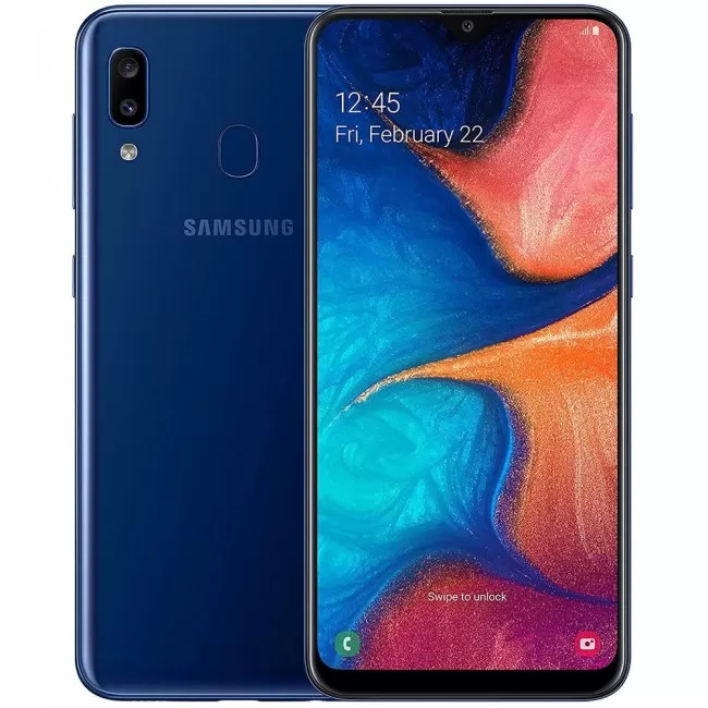 Buy Refurbished Samsung Galaxy A20e (32GB) in Blue Buy Refurbished Samsung Galaxy A20e (32GB) in Blue