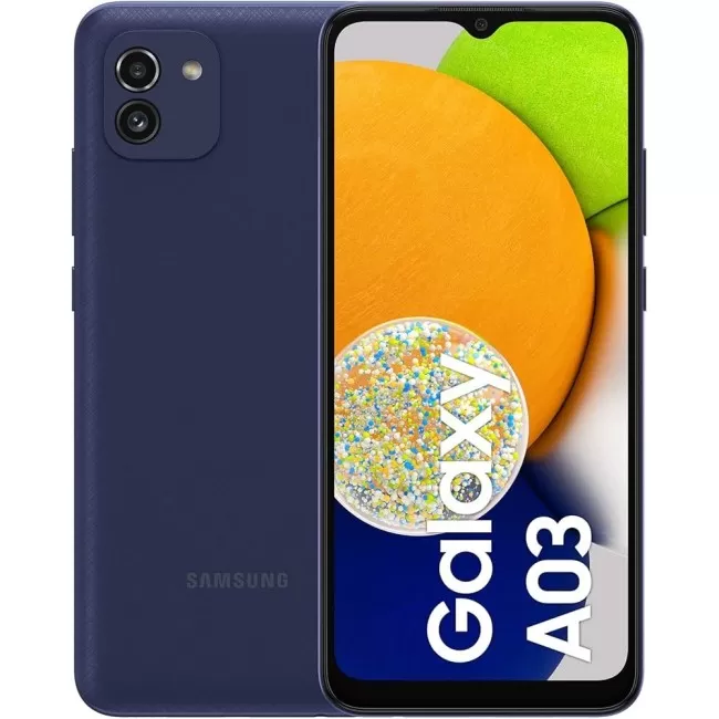 Buy Refurbished Samsung Galaxy A03 (64GB) in Blue Buy Refurbished Samsung Galaxy A03 (64GB) in Blue