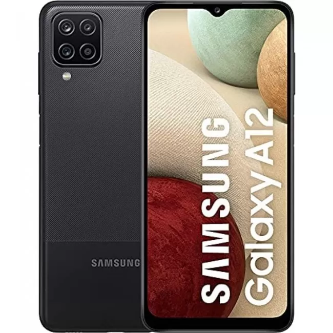 Buy Refurbished Samsung Galaxy A12 Dual Sim (64GB) in Black Buy Refurbished Samsung Galaxy A12 Dual Sim (64GB) in Black