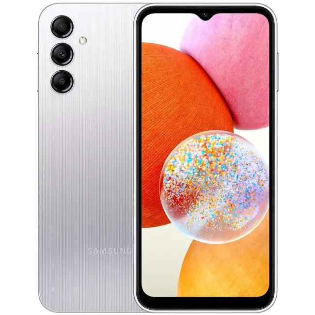 Buy Refurbished Samsung Galaxy A14 Dual Sim (64GB) in Silver Buy Refurbished Samsung Galaxy A14 Dual Sim (64GB) in Silver