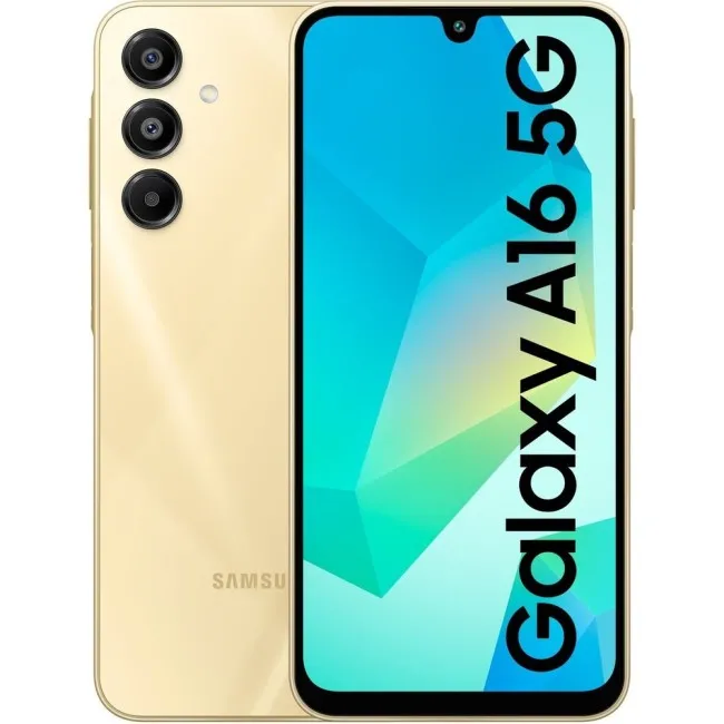 Buy Refurbished Samsung Galaxy A16 5G Dual Sim (128GB) in Gold Buy Refurbished Samsung Galaxy A16 5G Dual Sim (128GB) in Gold