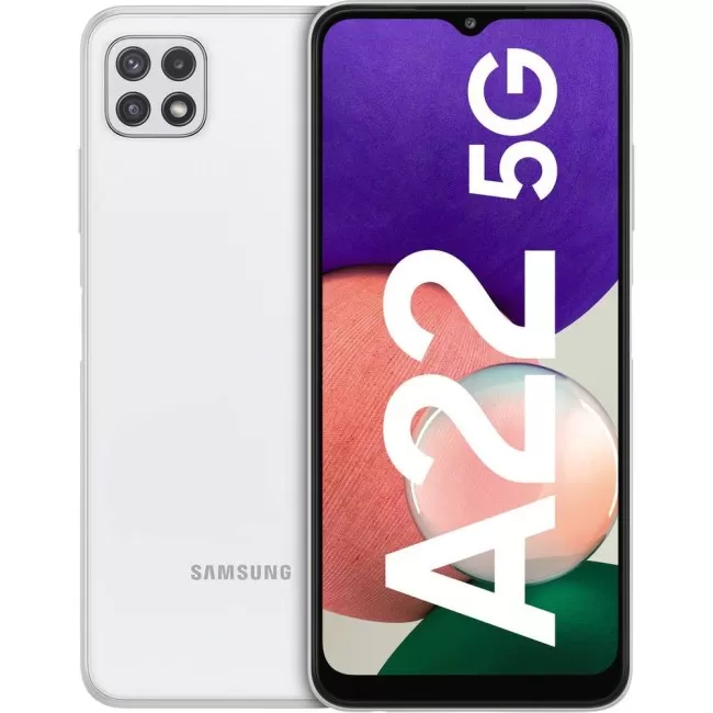 Buy Refurbished Samsung Galaxy A22 5G Dual Sim (128GB) in Mint Buy Refurbished Samsung Galaxy A22 5G Dual Sim (128GB) in Mint
