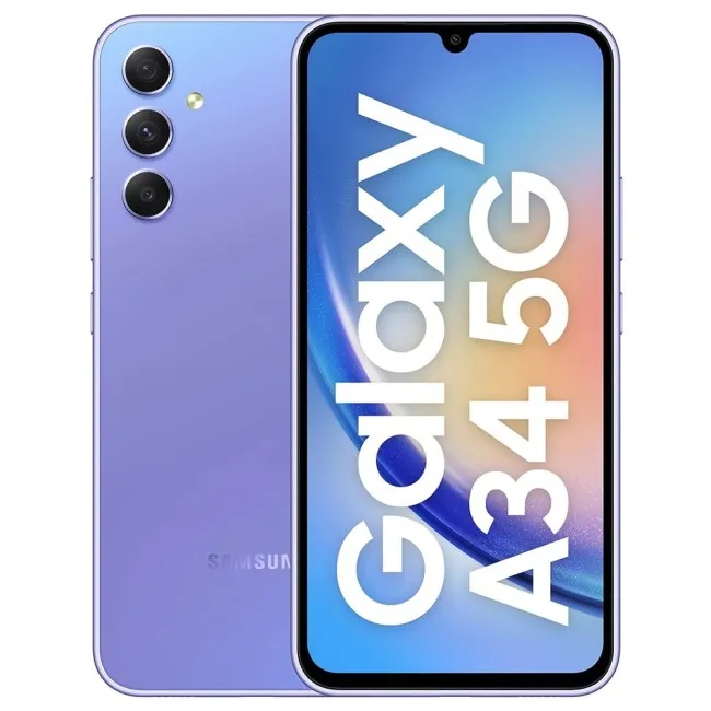Buy Refurbished Samsung Galaxy A34 5G (256GB) in Violet