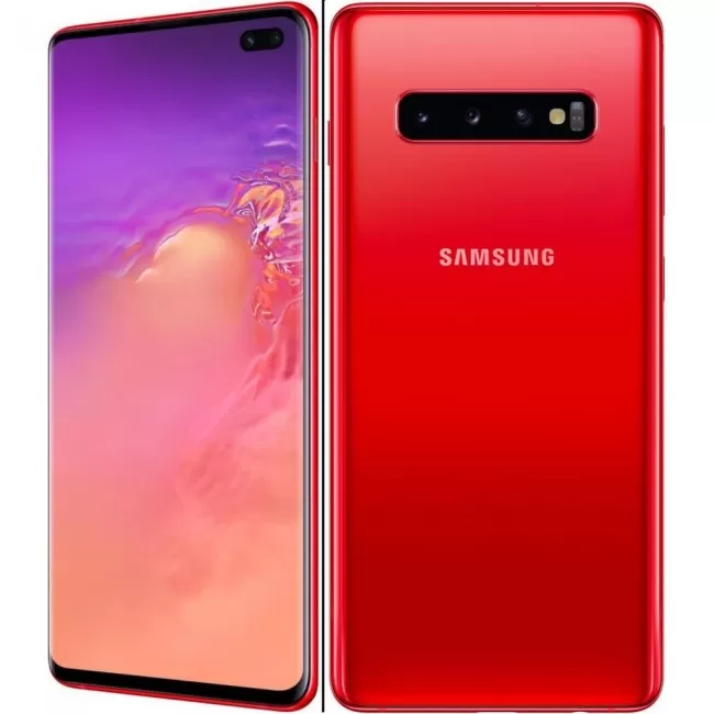 Buy Refurbished Samsung Galaxy S10 Plus Qualcomm Chipset (512GB) in Cardinal Red