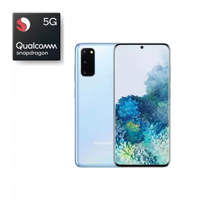 Buy Refurbished Samsung Galaxy S20 Qualcomm Chipset (128GB) in Cloud Blue