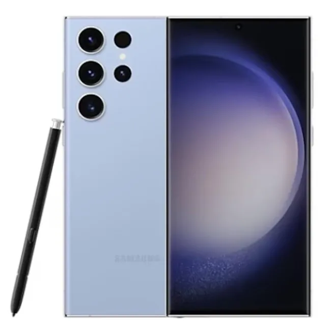 Buy Refurbished Samsung Galaxy S22 Ultra 5G (512GB) in Sky Blue