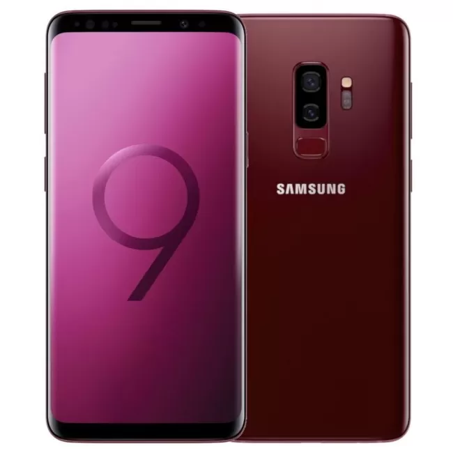Buy Refurbished Samsung Galaxy S9 Plus (64GB) in Burgundy Red Buy Refurbished Samsung Galaxy S9 Plus (64GB) in Burgundy Red