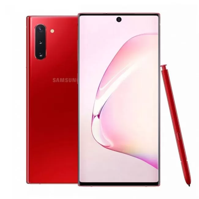 Buy Refurbished Samsung Galaxy Note 10 Qualcomm Chipset (256GB) in Aura Red