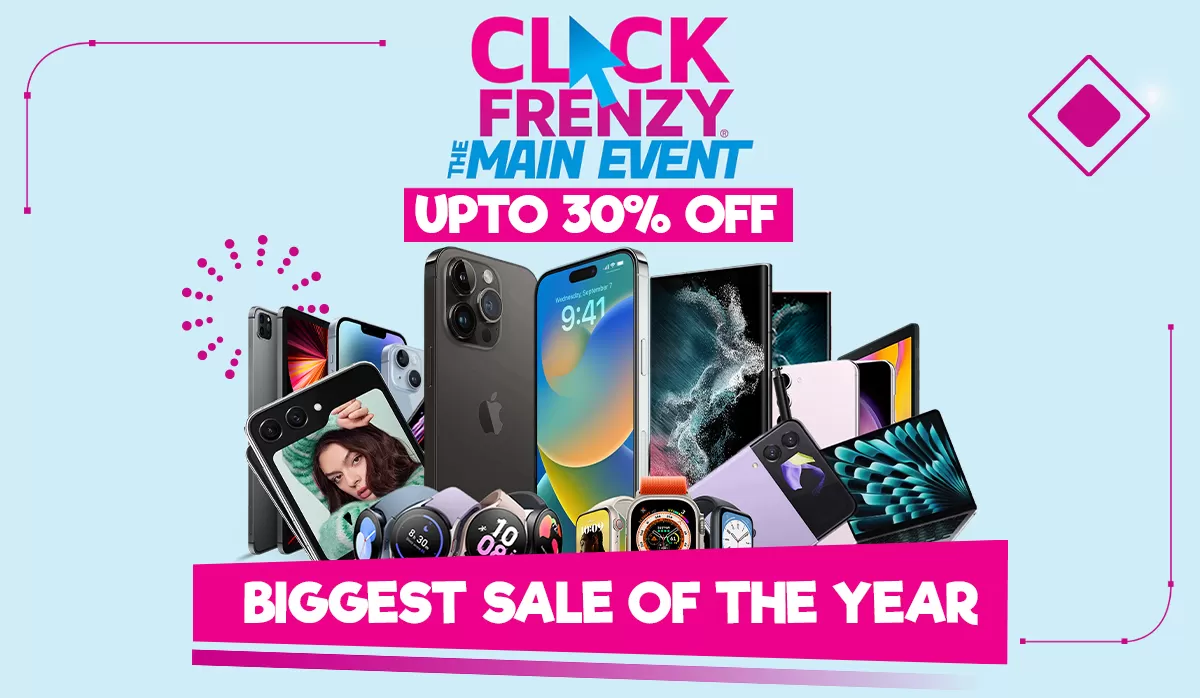 Get Ready for Click Frenzy Main Event 2023 by Phonebot: Unbeatable Prices on Phones & Laptops
